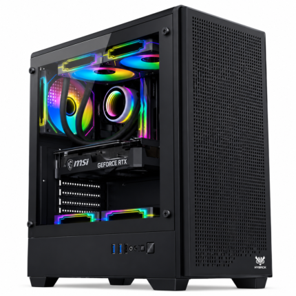 CASE  HYBROK GHOST 4 FANS ARGB