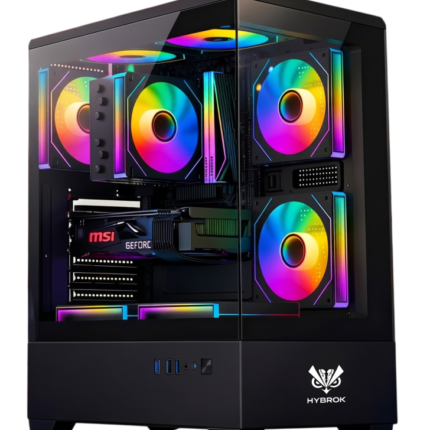 CASE HYBROK MOON 5 FAN ARGB